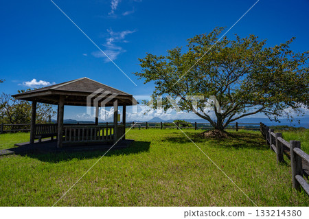 宿利原鄉村公園和開聞岳的景色 133214380