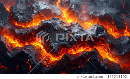 Burning magma flame texture 5 133215102