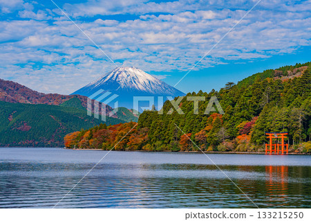 【神奈川縣】從蘆之湖和元箱根眺望富士山 133215250