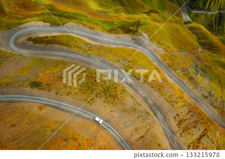 Abano Pass road in Tusheti, Georgia, Abano Pass road in Tusheti, Georgia, 133215978