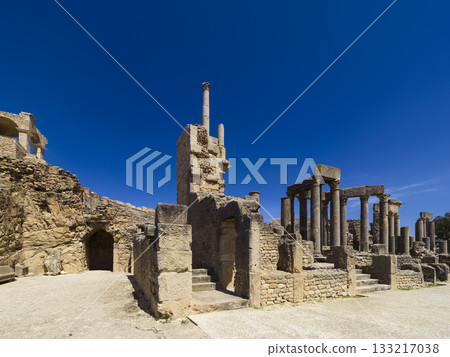 Dougga Ruins, Tunisia - Roman Theater Dougga Ruins, Tunisia - Roman Theater 133217038