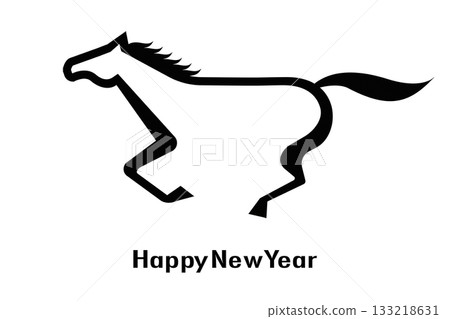 2026年新年賀卡 2026年新年賀卡 133218631
