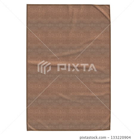 carpet for interior isolated on transparent background, home decor, 3D illustration, cg render carpet for interior isolated on transparent background, home decor, 3D illustration, cg render 133220904