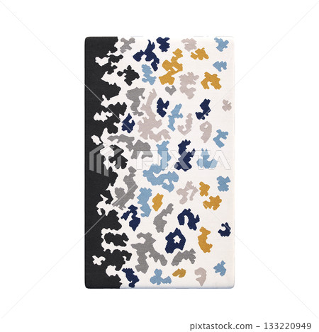 carpet for interior isolated on transparent background, home decor, 3D illustration, cg render 133220949