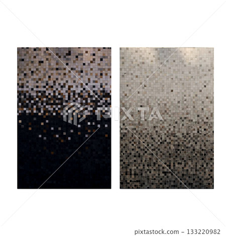 carpet for interior isolated on transparent background, home decor, 3D illustration, cg render 133220982