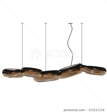 chandelier on the ceiling isolated on transparent background, hanging lamp, pendant light, 3D illustration, cg render chandelier on the ceiling isolated on transparent background, hanging lamp, pendant light, 3D illustration, cg render 133221116