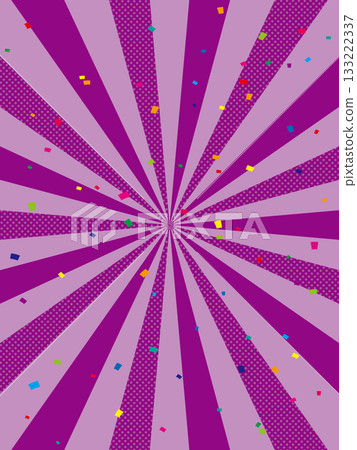 Purple radiation pop background 133222337
