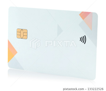 Blank bank card with contactless payment chip, isolated on transparent background. Perfect template for design, branding, finance concepts, and digital payment projects Blank bank card with contactless payment chip, isolated on transparent background. Perfect template for design, branding, finance concepts, and digital payment projects 133222526