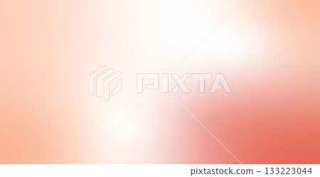Abstract red and creamy peach pink and beige gradient background. Neutral pastel backdrop. Vector ombre pale design illustration 133223044