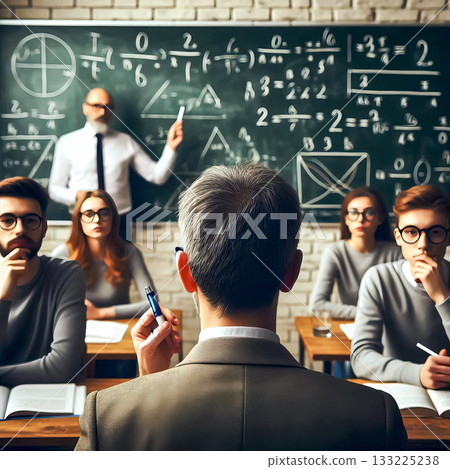 young people in class or exams classroom young people in class or exams classroom 133225238