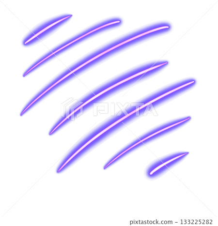 Simple Abstract Neon Design Element Png 133225282