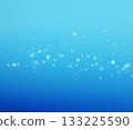 Bright Cyan Blue Tech Bokeh Vector Background 133225590