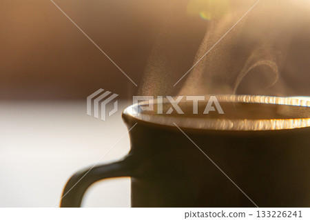 熱咖啡和細膩的蒸汽 熱咖啡和細膩的蒸汽 133226241
