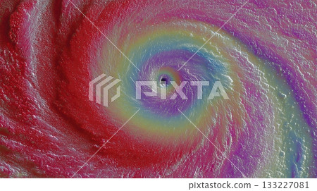 Hurricane Safety Guide With Vibrant Colors Emphasizing Important Precautions and Preparation Tips 133227081