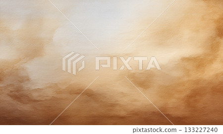 The Surface Features a Smooth, Warm Paper Texture With Soft Brush Strokes 133227240