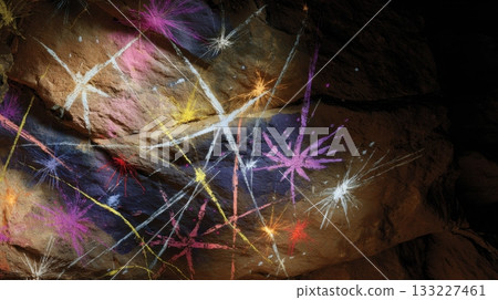 Primitive Maplike Drawings Capturing Stars Adorning Cave Walls From Ancient Cultures Primitive Maplike Drawings Capturing Stars Adorning Cave Walls From Ancient Cultures 133227461