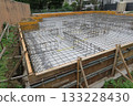Construction site reinforcement work 133228430