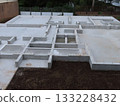 Construction site foundation work 133228432