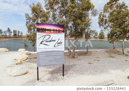 Rainbow Lake in Victoria Australia Rainbow Lake in Victoria Australia 133228441