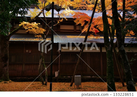 Autumn leaves and Japanese house 2 Autumn leaves and Japanese house 2 133228651