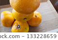 Mandarin orange tower 133228659