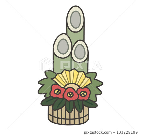 Kadomatsu的例證 133229199