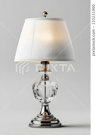3D table lamp isolated on white background soft light 3D table lamp isolated on white background soft light 133231900