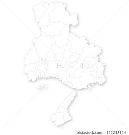 兵庫縣及市町村空白地圖 兵庫縣及市町村空白地圖 133232114