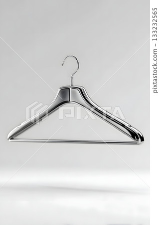 3D coat hanger isolated on white background minimalist 3D coat hanger isolated on white background minimalist 133232565