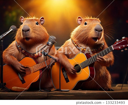 水豚 水豚 133233493