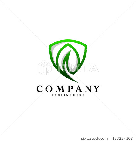 green shield logo design vector green shield logo design vector 133234108