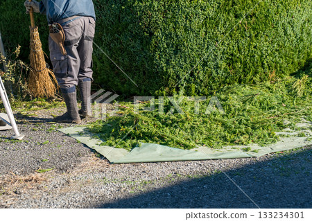 修剪 園丁 花園 133234301