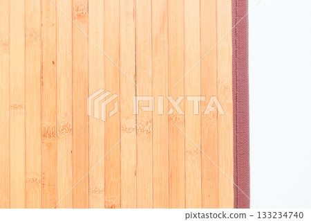 brown wood mat texture isolated on white background 133234740