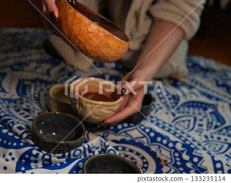 cacao, ritual, mandala 133235114