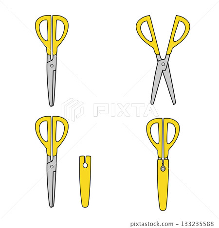 Left-handed scissors - description Left-handed scissors - description 133235588