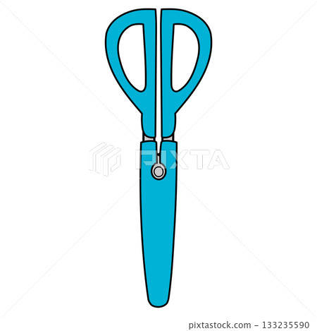 Scissors in a cover 133235590