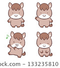 Horse Variation Set 133235810