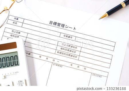 Write a "goal management sheet", a tool for clearly defining personal and team goals and tracking progress 133236188