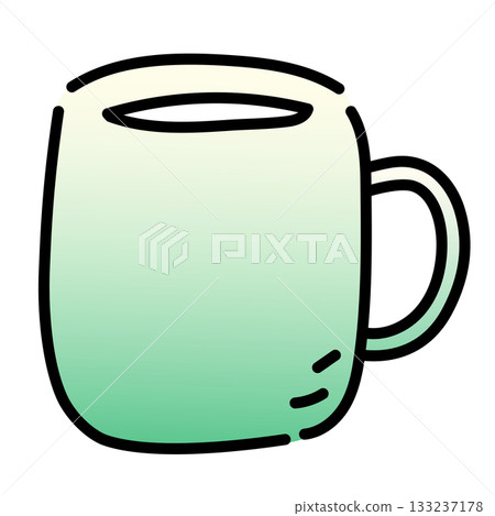 Cup with handle 133237178