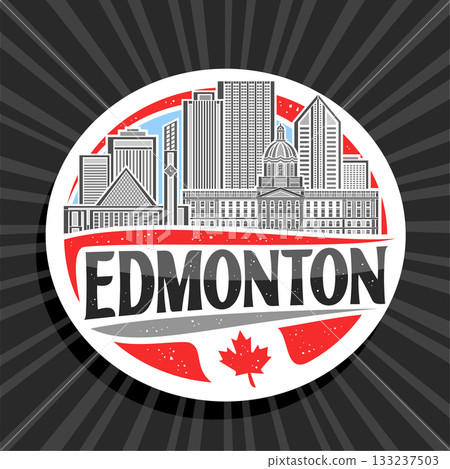 Vector logo for Edmonton Vector logo for Edmonton 133237503