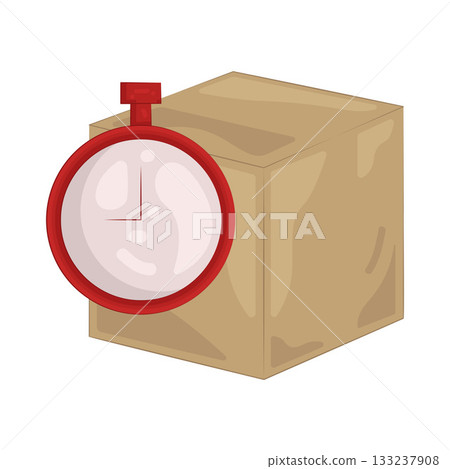 Illustration of delivery time Illustration of delivery time 133237908