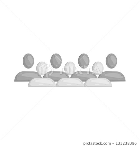 Illustration of audience Illustration of audience 133238386