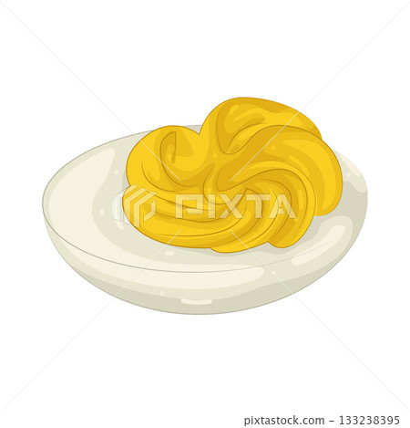 Illustration of deviled egg Illustration of deviled egg 133238395