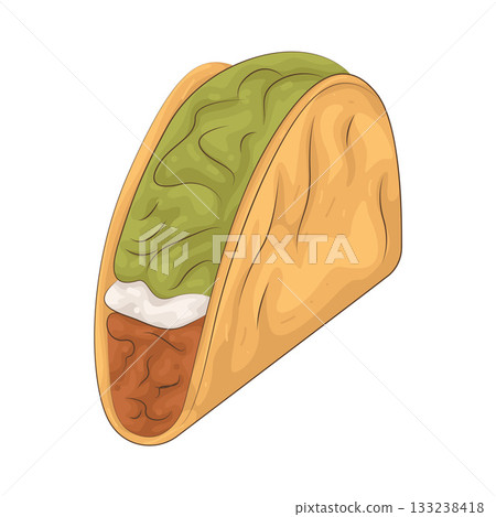 Illustration of tacos 133238418
