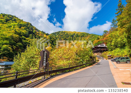 秋天的白骨溫泉（長野縣松本市） 133238540