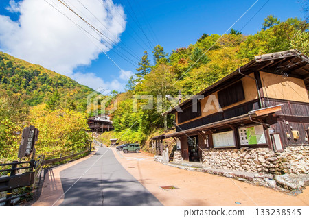 Shirahone Onsen in Autumn (Matsumoto City, Nagano Prefecture) 133238545