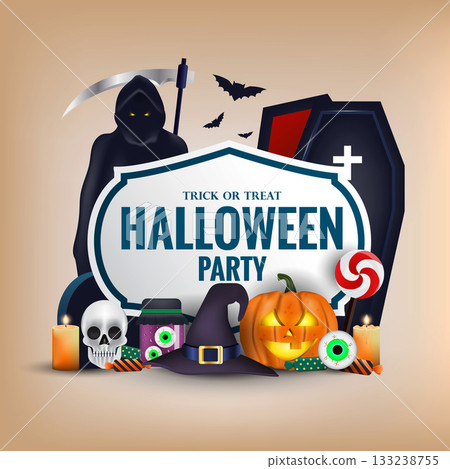 Happy Halloween Banner 4 Happy Halloween Banner 4 133238755
