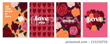 Valentines cards design Valentines cards design 133238758