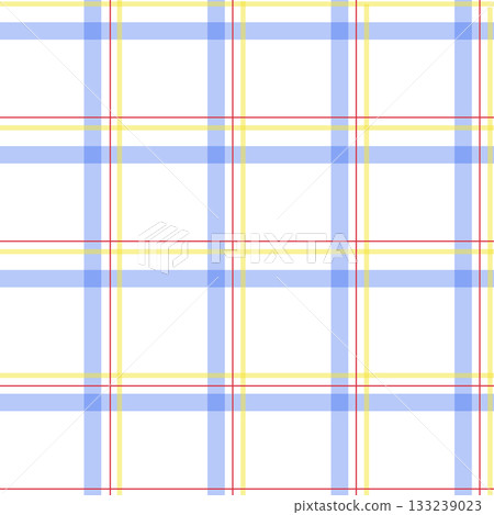 Layered geometric plaid seamless pattern. Modern abstract check background with multicolor stripes for decorative design. Vector Seamless Pattern Square Tile. Layered geometric plaid seamless pattern. Modern abstract check background with multicolor stripes for decorative design. Vector Seamless Pattern Square Tile. 133239023