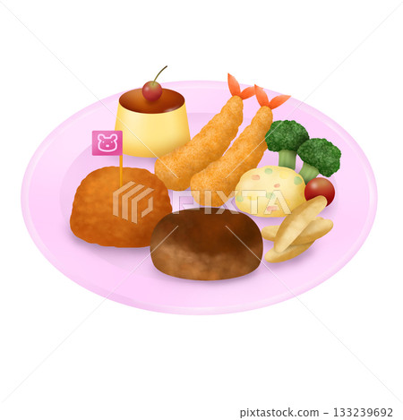 Children's Lunch (Pink) A-2 Children's Lunch (Pink) A-2 133239692